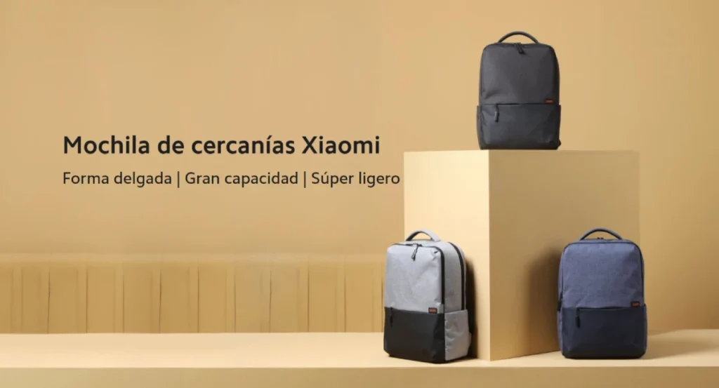 Mochila Xiaomi Commuter para Portatil 01 1024x553 Mochila Xiaomi Commuter para Portatil 01 1024x553