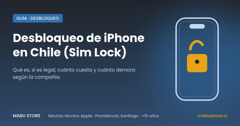 Desbloqueo de iPhone en Chile (Sim Lock) – Mabu Store