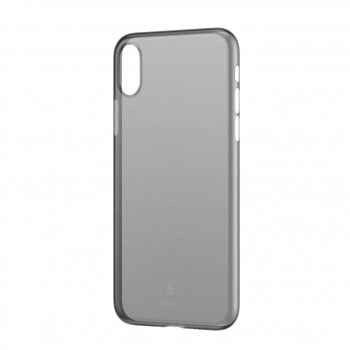 Case Baseus Wing Ultra Slim para iPhone X Trasparente oscuro e1605715865215