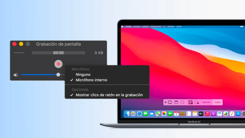 CÓMO PUEDO GRABAR LA PANTALLA DE MI MACBOOK