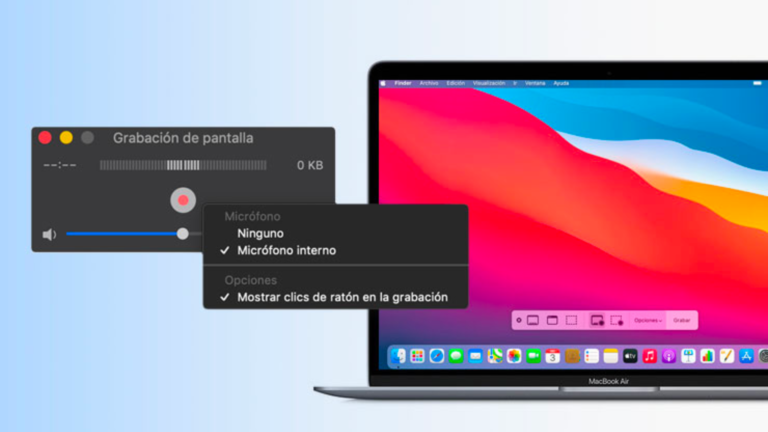 CÓMO PUEDO GRABAR LA PANTALLA DE MI MACBOOK