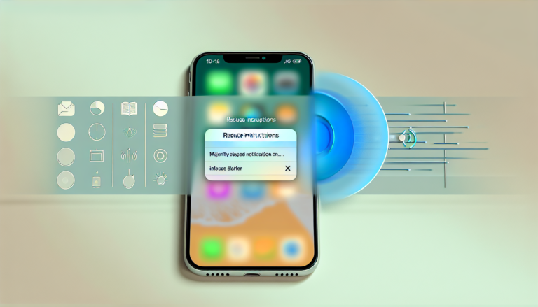 iOS 18.1 Introduce la Innovadora Funcion Reduce Interrupciones
