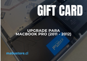 Gift Card ipgrade macbook