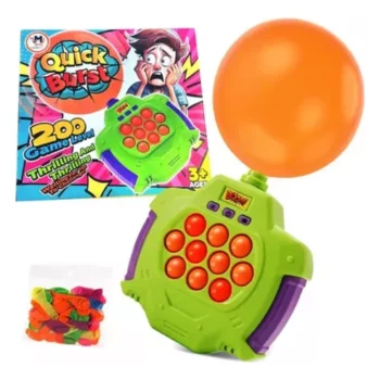 Pop‑It Sensorial Recargable con Globos – Relaja, Juega y Diviértete
