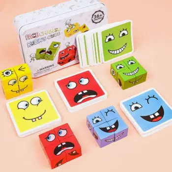 Juego Cambia Cara Pequeño – Expresiones y Risas Instantáneas