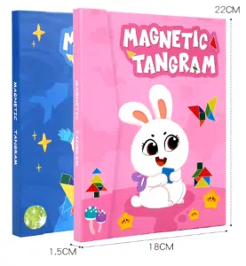 Libro Montessori Imantado Rompecabezas – Aprende Jugando2