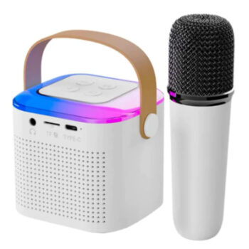 Parlante Bluetooth Karaoke + Micrófono – Fiesta al instante