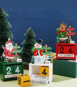 Calendario navidad en madera 3 modelos5