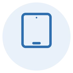 Icono de reparación de iPad