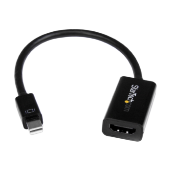 Adaptador Mini DisplayPort a HDMI 4K 30Hz Negro StarTech (MDP2HD4KS)