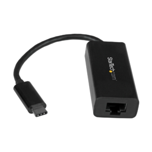Adaptador USB-C a Ethernet Gigabit Negro StarTech