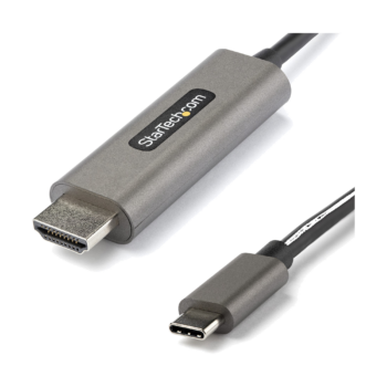 Cable USB-C a HDMI 1 m 4K 60Hz HDR10 Gris StarTech (CDP2HDMM1MH)