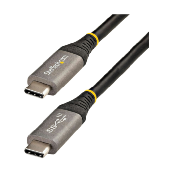 Cable USB-C a USB-C 1 m 10Gbps 100W Certificado USB-IF StarTech (USB31CCV1M)