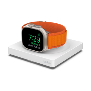 Cargador portátil rápido Belkin BoostCharge Pro para Apple Watch Blanco