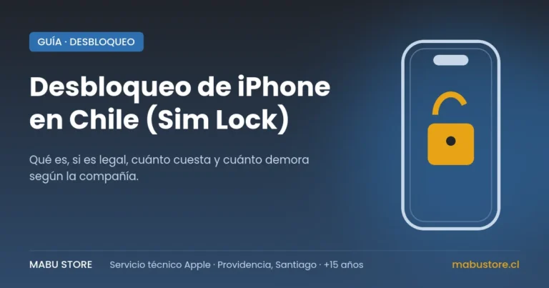Desbloqueo de iPhone en Chile (Sim Lock) – Mabu Store