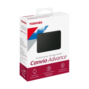 Disco duro externo Toshiba Canvio Advance 1TB USB 3.0 Blanco (HDTCA10XW3AA)