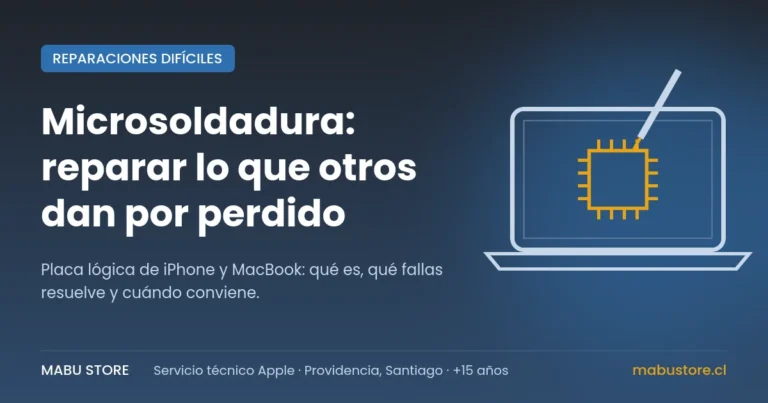 Microsoldadura: reparar lo que otros dan por perdido – Mabu Store