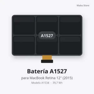 Batería A1527 para MacBook Retina 12" (2015) modelos A1534