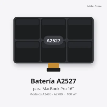 Batería A2527 para MacBook Pro 16" ( A2485 - A2780 )